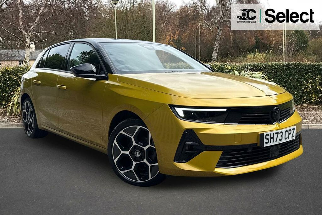Vauxhall Astra 1.2 Turbo Gs Hatchback Euro 6 Ss Yellow