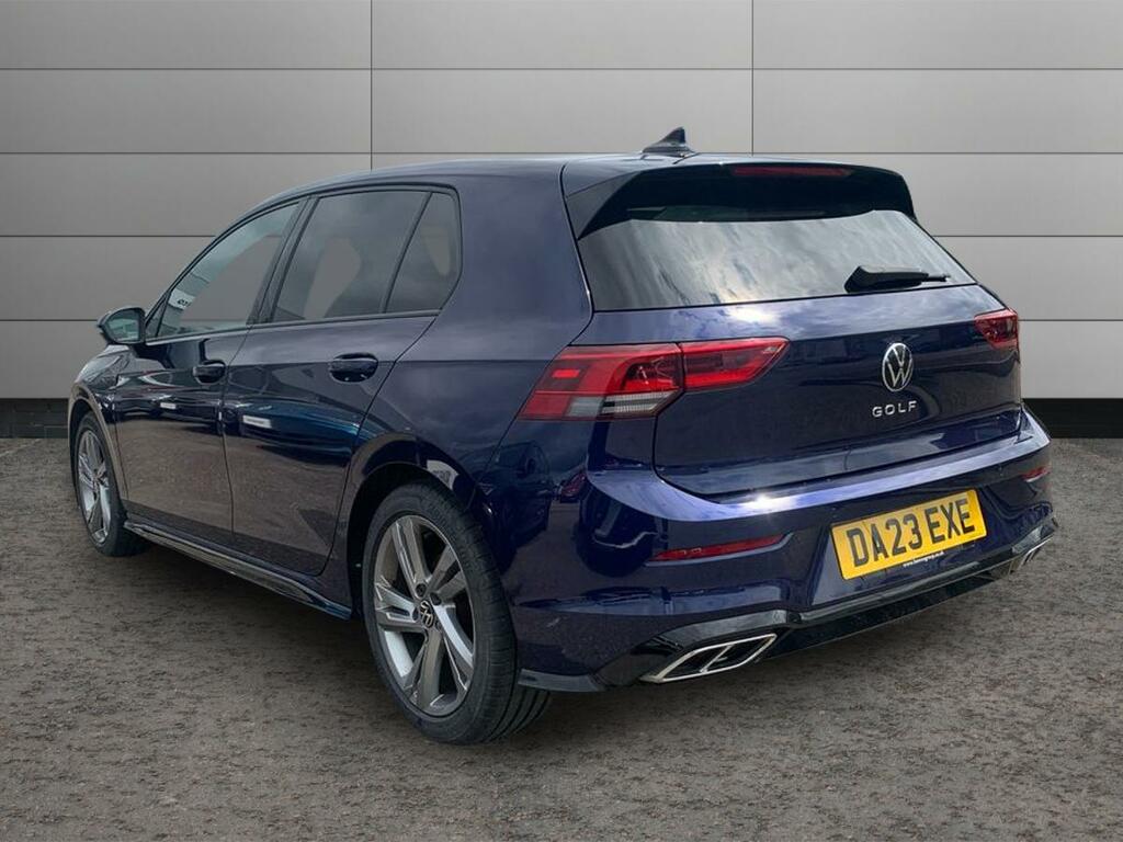 Volkswagen Golf 2.0 Tdi 150Ps R-line Dsg DA23EXE Blue #3