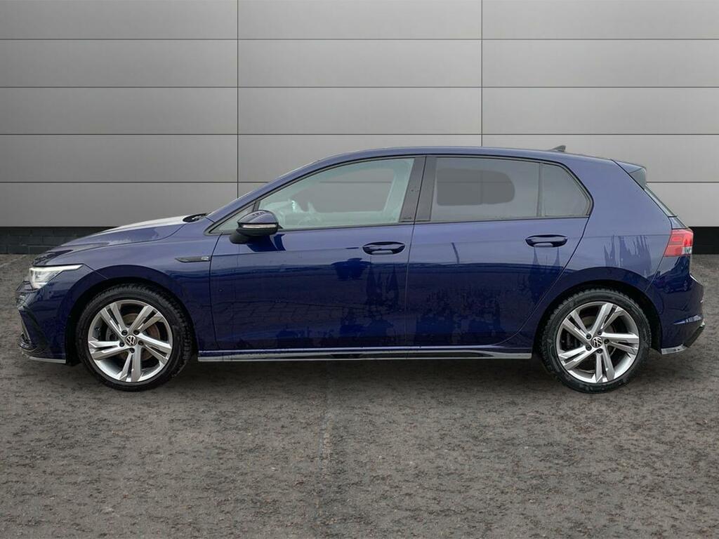 Volkswagen Golf 2.0 Tdi 150Ps R-line Dsg DA23EXE Blue #4