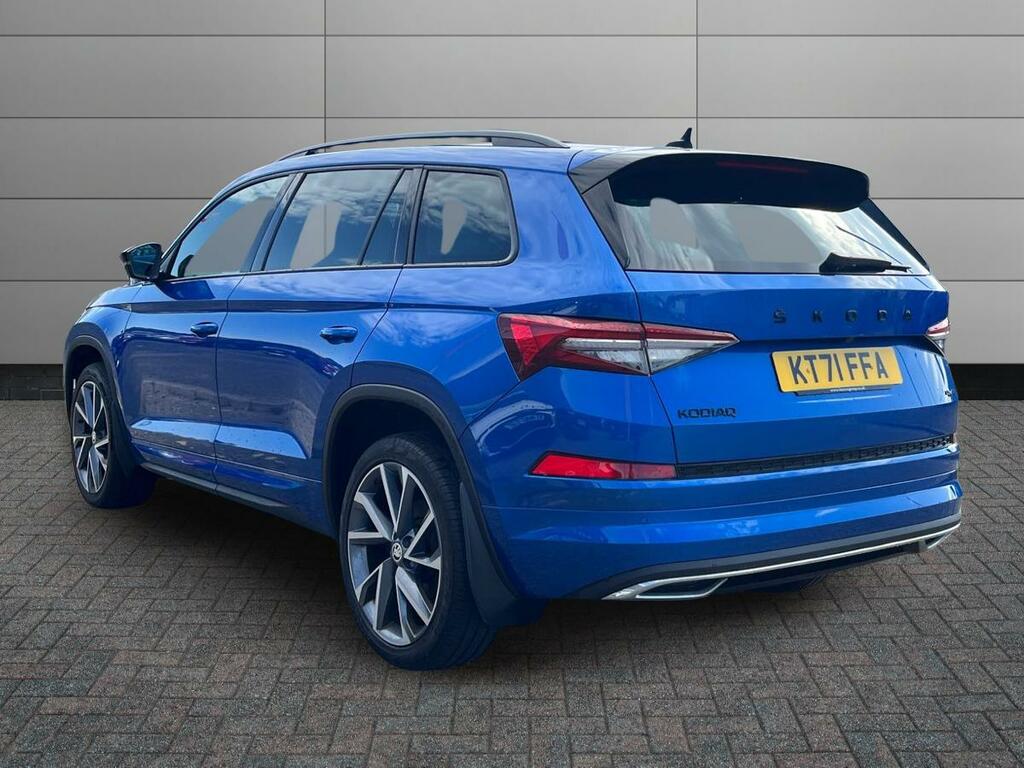 Skoda Kodiaq 2.0 Tdi 4X4 200Ps Sportline 7 Seat Dsg KT71FFA Blue #6