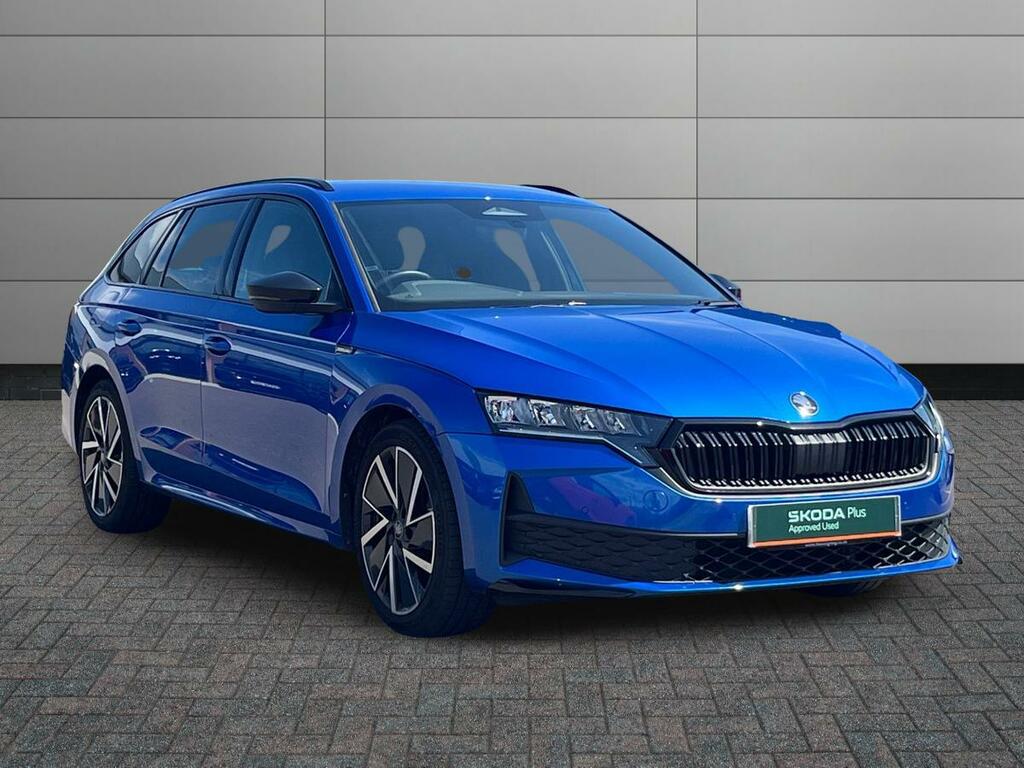 Skoda Octavia Estate 1.5 Tsi 150Ps E-tec Sportline Dsg Blue