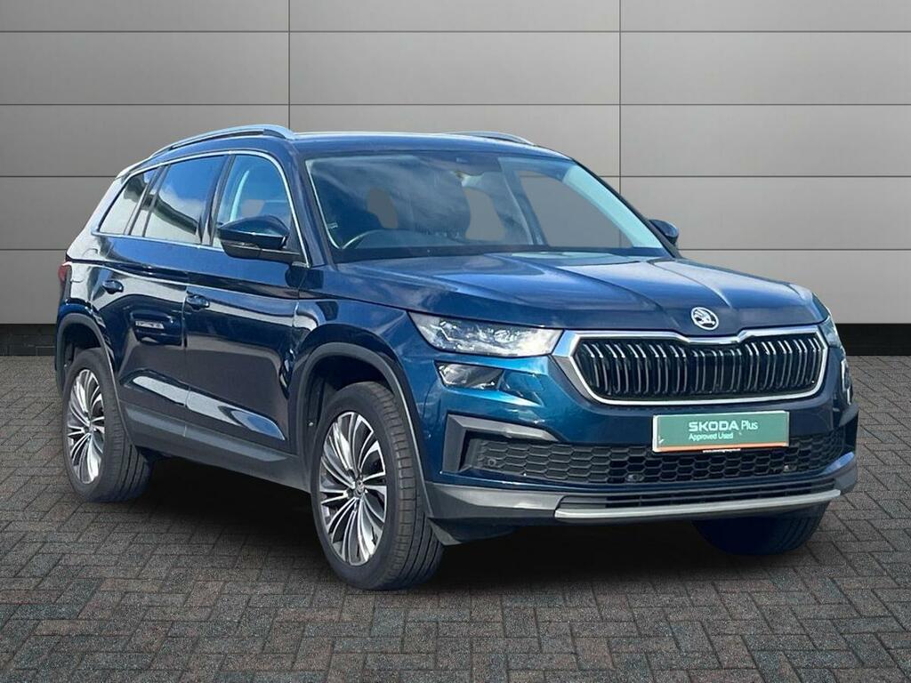 Skoda Kodiaq 1.5 Tsi 150Ps Se L Executive 7 Seat Dsg FG73UAN Blue