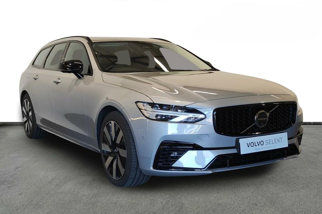 Volvo V90 2.0 T6 350 Phev Plus Dark Awd Silver