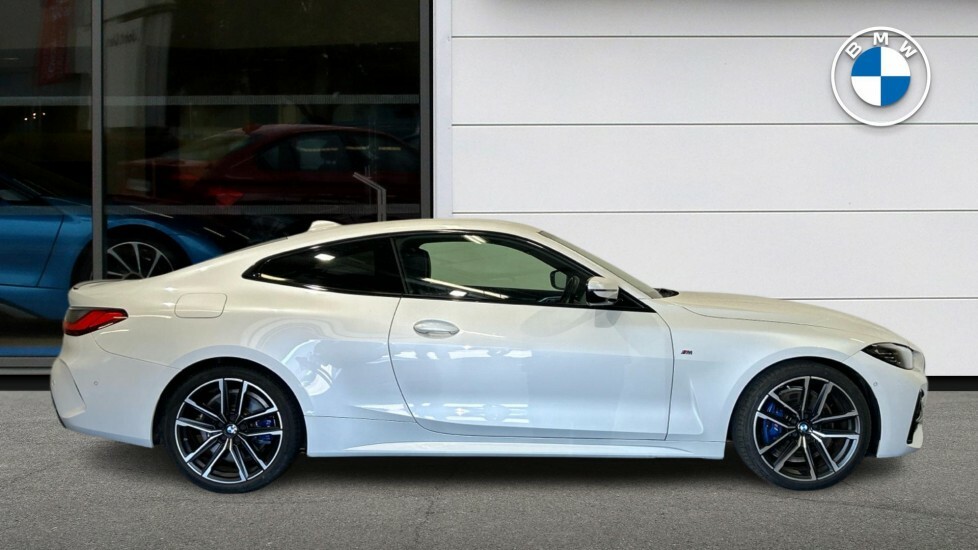 BMW 4 Series Gran Coupe 420D M Sport Coupe LD72BKY White #5