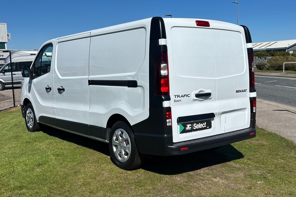 Renault Trafic Ll30 Blue Dci 130 Start Van YD23AHP White #3