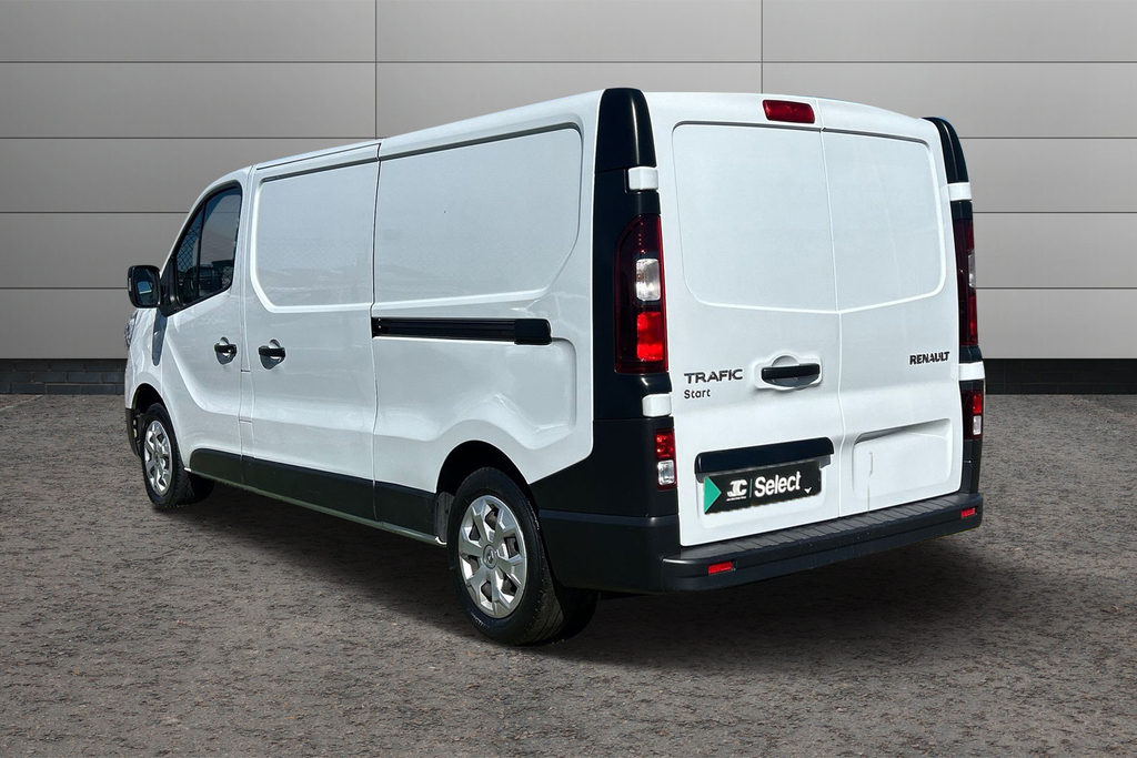 Renault Trafic Ll30 Blue Dci 130 Start Van YB23VXU White #3