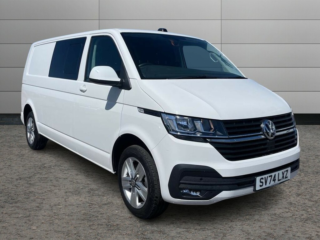 Volkswagen Transporter 2.0 Tdi 150 Highline Kombi Van Dsg SV74LXZ White #4