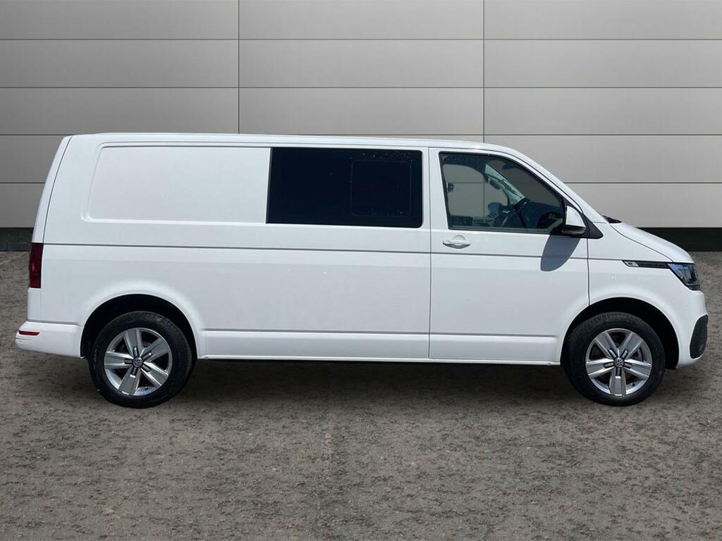 Volkswagen Transporter 2.0 Tdi 150 Highline Kombi Van Dsg SV74LXZ White #6