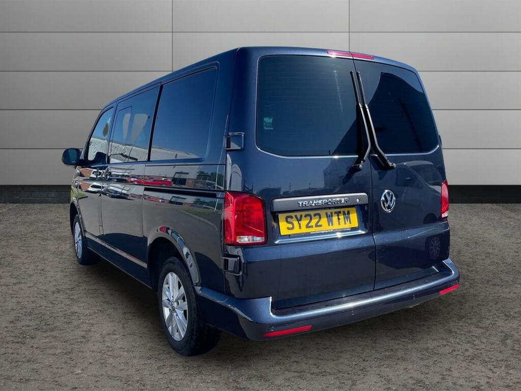 Volkswagen Transporter 2.0 Tdi 150 Highline Kombi Van Dsg SY22WTM Blue #3
