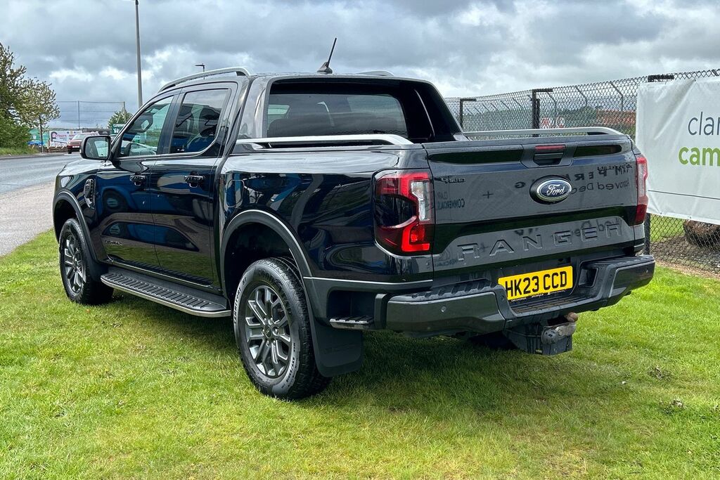 Ford Ranger Pick Up Double Cab Wildtrak 2.0 Ecoblue 205 HK23CCD Black #5