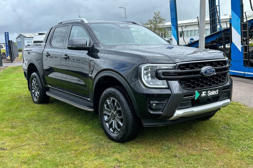 Ford Ranger Pick Up Double Cab Wildtrak 2.0 Ecoblue 205 HK23CCD Black #2