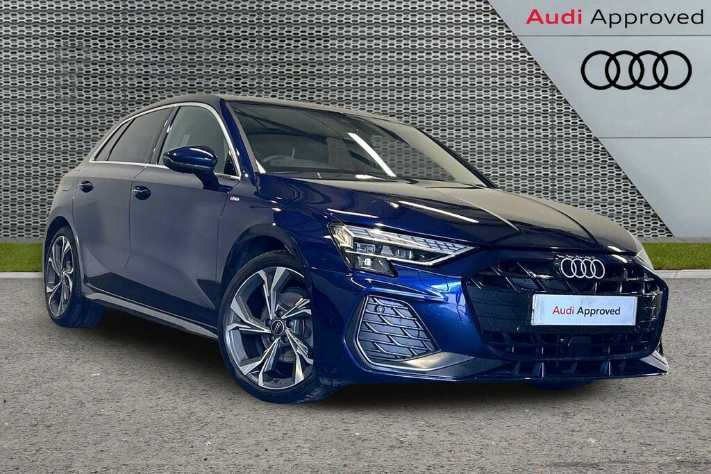 Audi A3 S Line 35 Tfsi 150 Ps S Tronic Blue