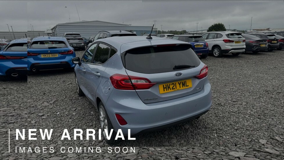 Ford Fiesta 1.0T Ecoboost Mhev Titanium X Euro 6 Ss HK21YML Blue #5