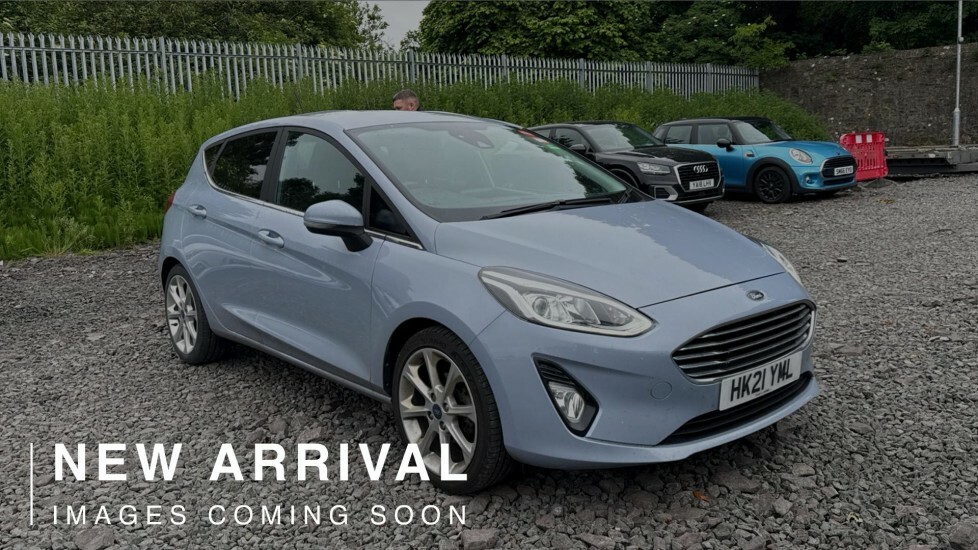 Ford Fiesta 1.0T Ecoboost Mhev Titanium X Euro 6 Ss HK21YML Blue #2