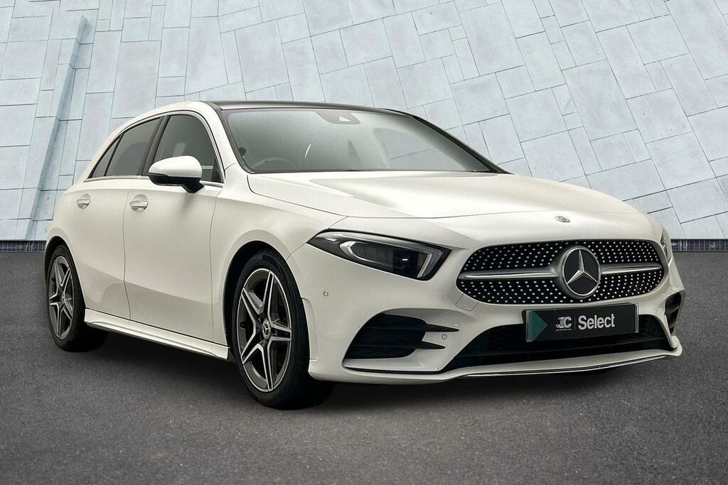 Mercedes-Benz A Class 1.3 A200 Amg Line Premium Plus Hatchback Pet White