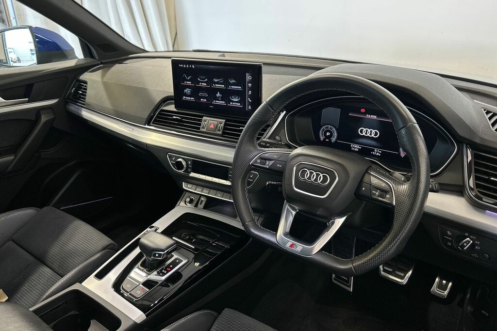 Audi Q5 S Line 40 Tdi Quattro 204 Ps S Tronic SV21DFT Blue #6