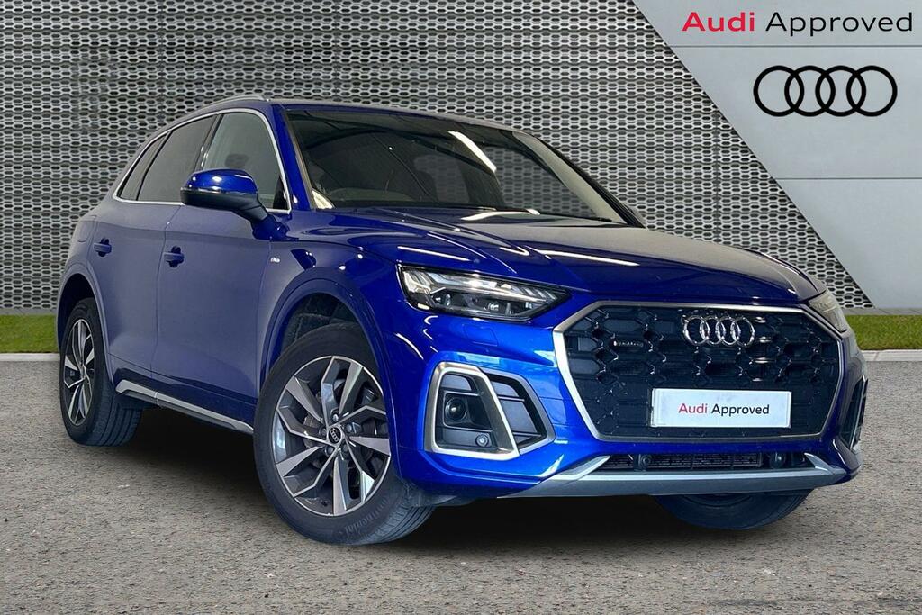 Audi Q5 S Line 40 Tdi Quattro 204 Ps S Tronic Blue