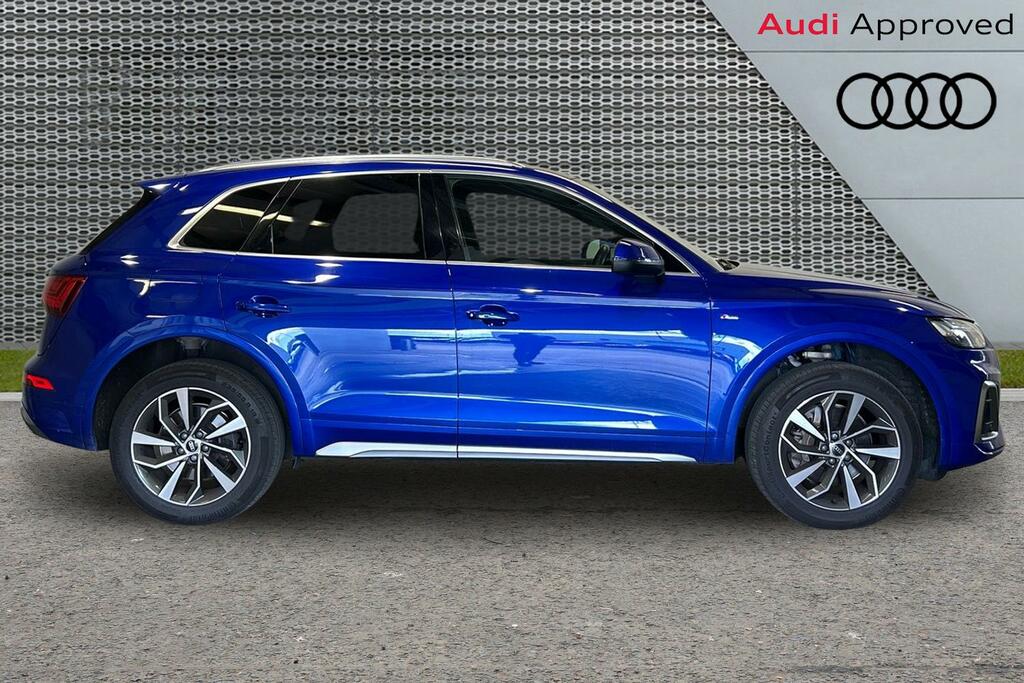 Audi Q5 S Line 40 Tdi Quattro 204 Ps S Tronic SV21DFT Blue #4