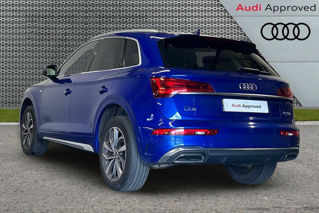 Audi Q5 S Line 40 Tdi Quattro 204 Ps S Tronic SV21DFT Blue #3
