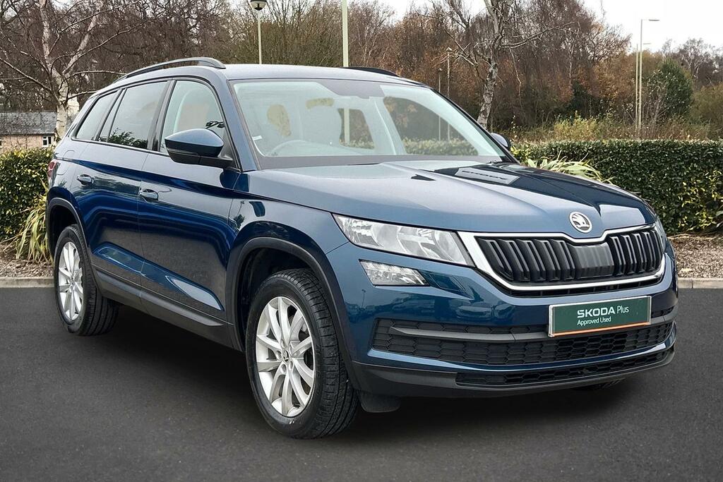 Skoda Kodiaq 2.0 Tdi Se Dsg 7 Seat GL21HBE Blue
