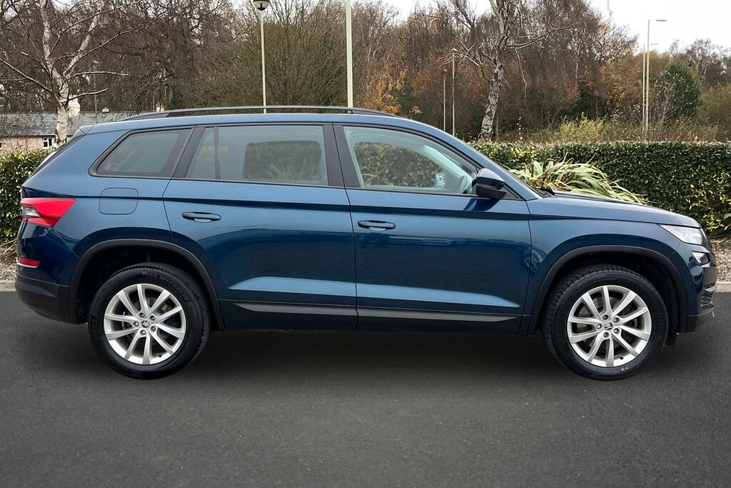 Skoda Kodiaq 2.0 Tdi Se Dsg 7 Seat GL21HBE Blue #4