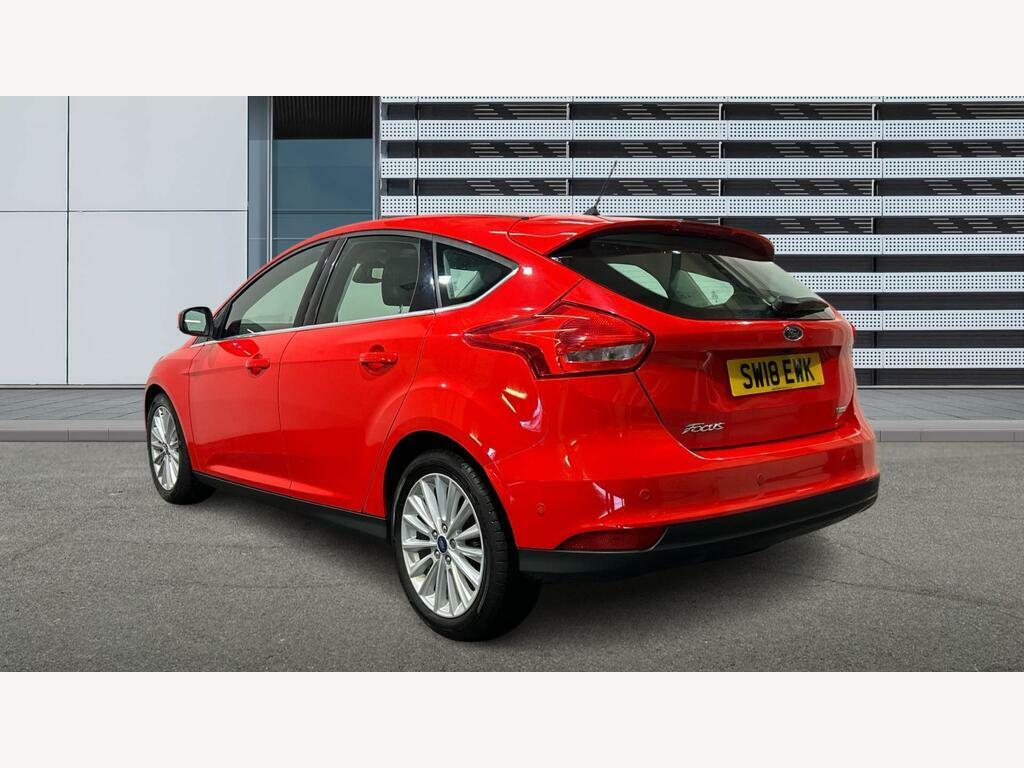 Ford Focus 1.0T Ecoboost Titanium X Euro 6 Ss SW18EWK Red #4