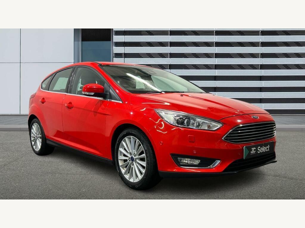 Ford Focus 1.0T Ecoboost Titanium X Euro 6 Ss SW18EWK Red #2