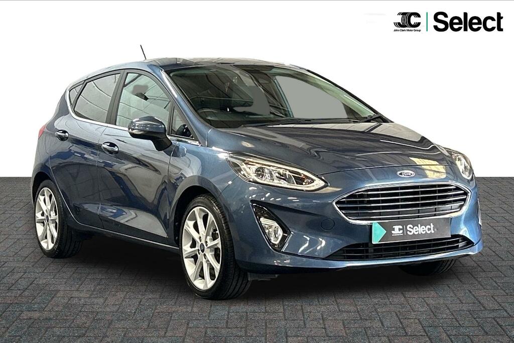 Ford Fiesta 1.0T Ecoboost Mhev Titanium X Euro 6 Ss Blue