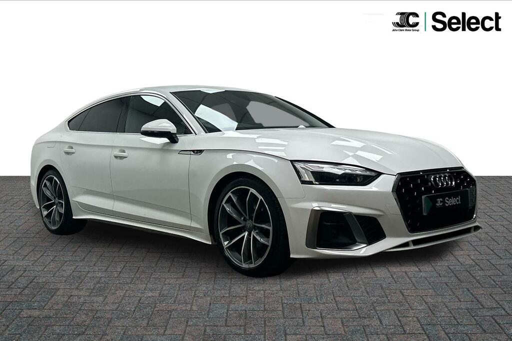 Audi A5 2.0 Tdi 35 S Line Sportback S Tronic Euro 6 Ss White