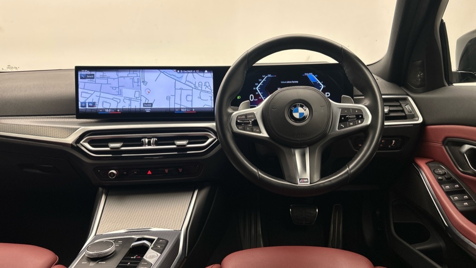 BMW 3 Series 320D M Sport Saloon Black #5