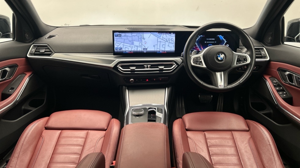BMW 3 Series 320D M Sport Saloon Black #4