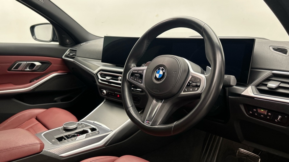BMW 3 Series 320D M Sport Saloon Black #6