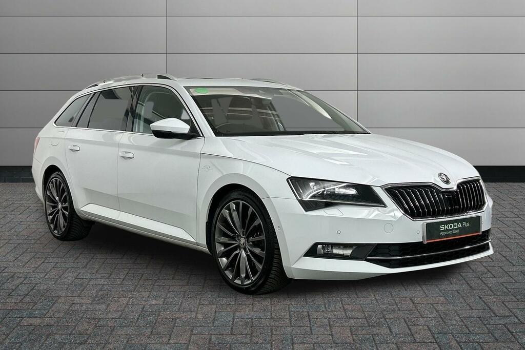 Skoda Superb 2.0 Tdi Cr 190 Laurin Klement Dsg 7 Speed White