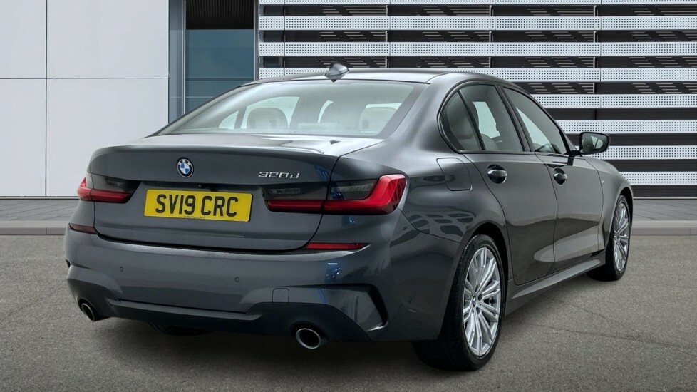 BMW 3 Series 2.0 320D M Sport Euro 6 Ss SV19CRC Grey #2