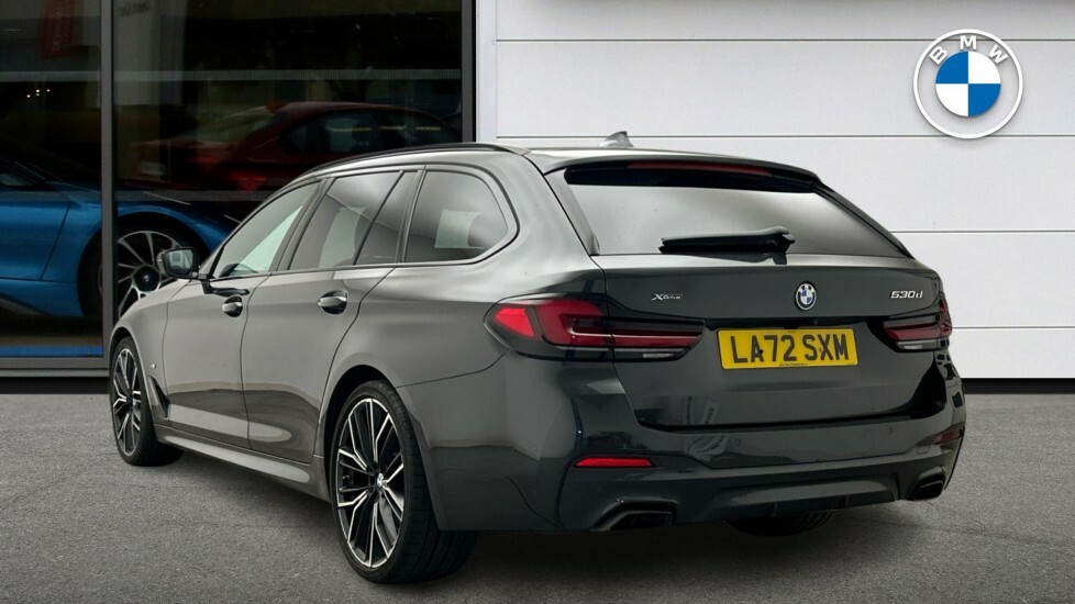 BMW 5 Series 530D Xdrive M Sport Touring Grey #2