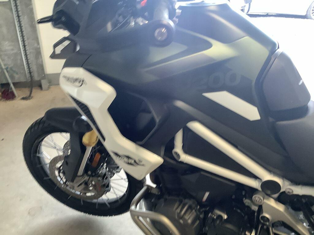 Triumph  765 Rs X-ring Euro 5 Silver #8