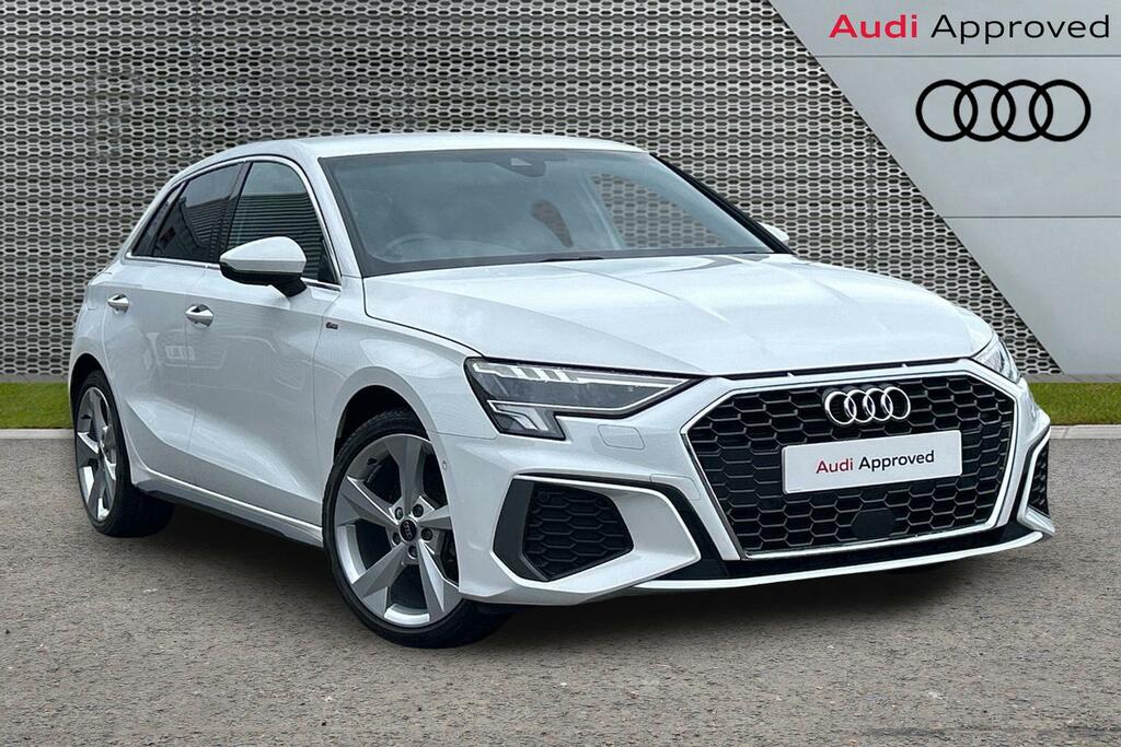 Audi A3 S Line 30 Tfsi 110 Ps 6-Speed White