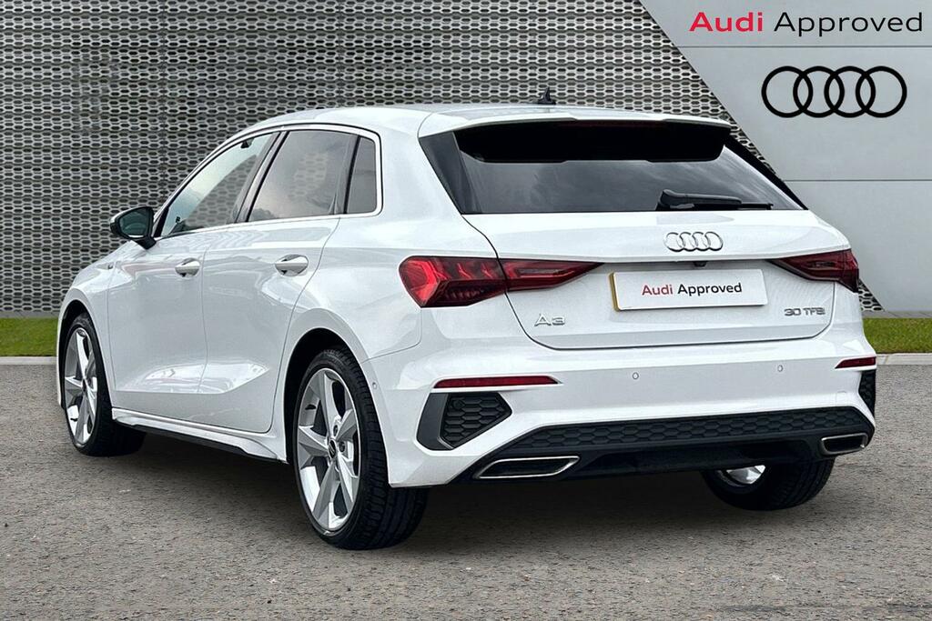 Audi A3 S Line 30 Tfsi 110 Ps 6-Speed ST24VWL White #3