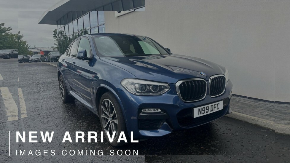 BMW X4 2.0 20D M Sport Suv Xdrive Euro 6 Blue