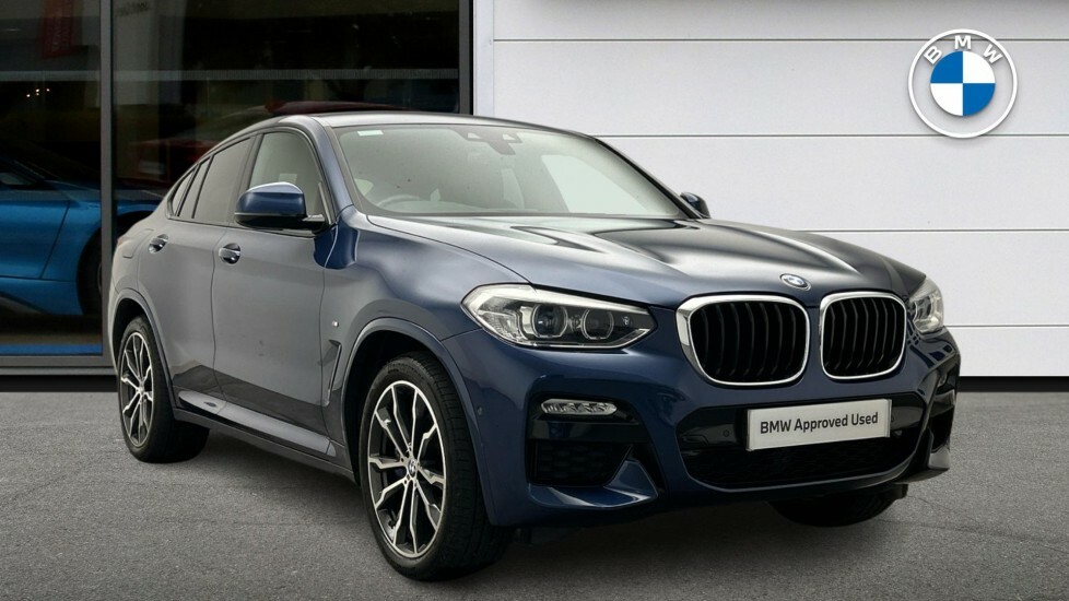 BMW X4 2.0 20D M Sport Suv Xdrive Euro 6 Blue