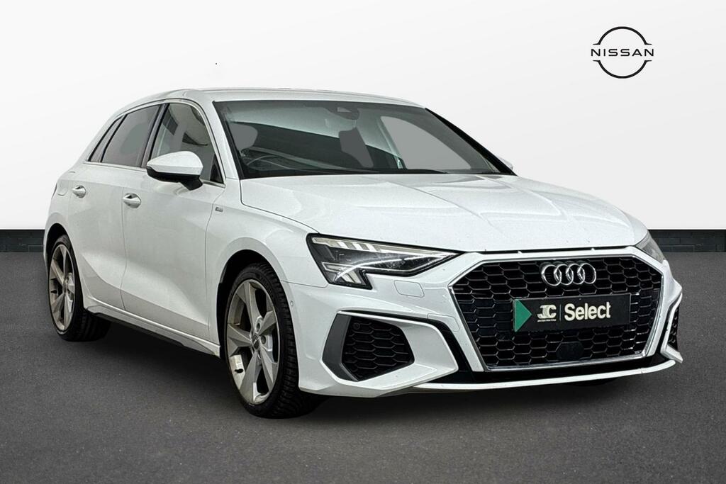 Audi A3 1.5 Tfsi 35 S Line Sportback Eur White