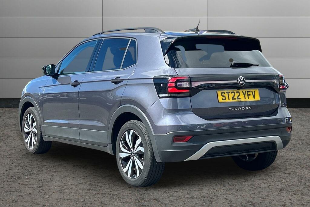 Volkswagen T-Cross 1.0 Tsi 110 Black Edition Dsg ST22YFV Grey #3