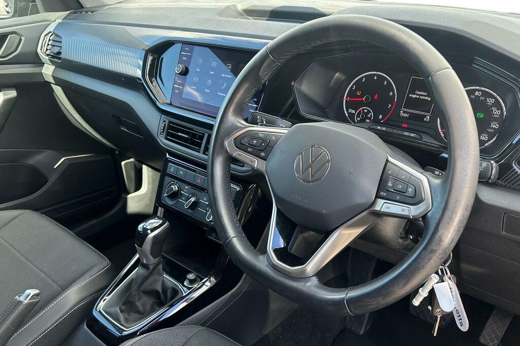 Volkswagen T-Cross 1.0 Tsi 110 Black Edition Dsg ST22YFV Grey #6
