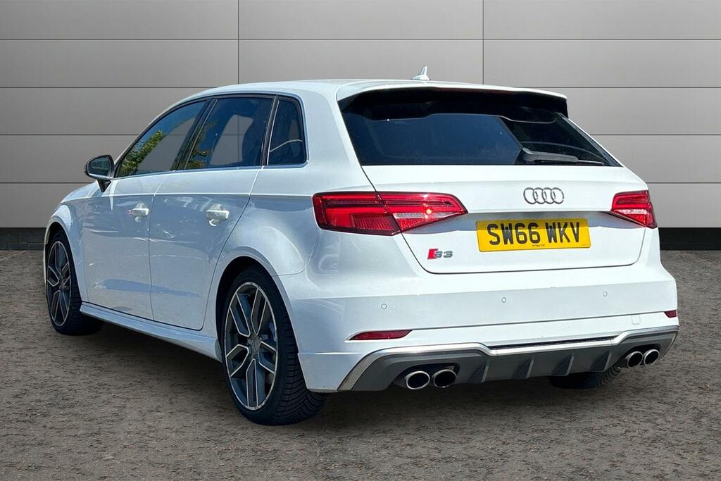 Audi S3 S3 Tfsi Quattro S Tronic SW66WKV White #3
