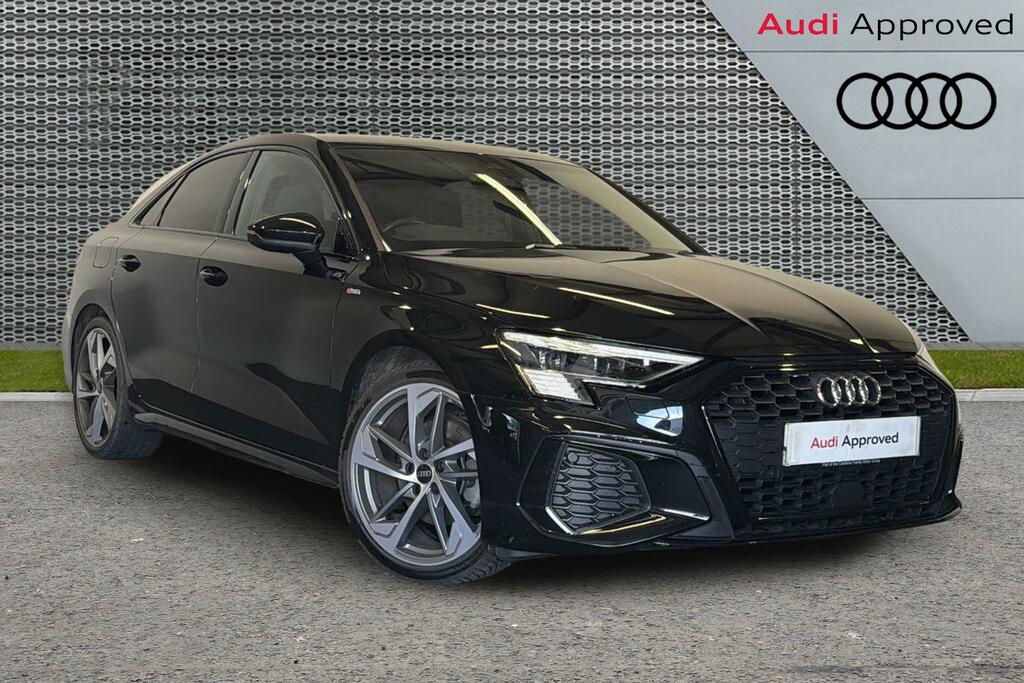 Audi A3 1.5 Tfsi 35 Sport Saloon 150 P Black #1