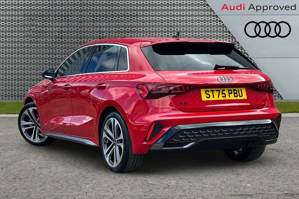 Audi A3 S Line Tfsi 150 Ps S Tronic ST75PBU Red #3