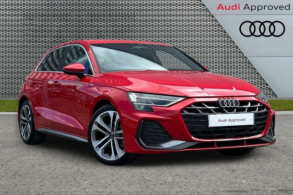 Audi A3 S Line Tfsi 150 Ps S Tronic ST75PBU Red