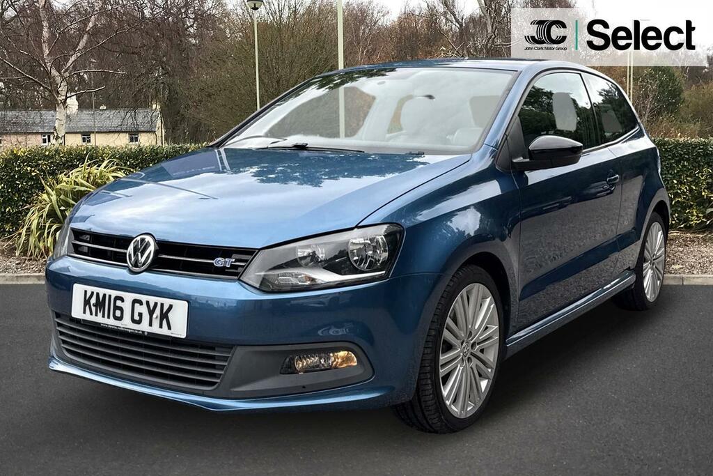 Volkswagen Polo 1.4 Tsi Bluemotion Tech Act Bluegt Hatchback P Blue #3