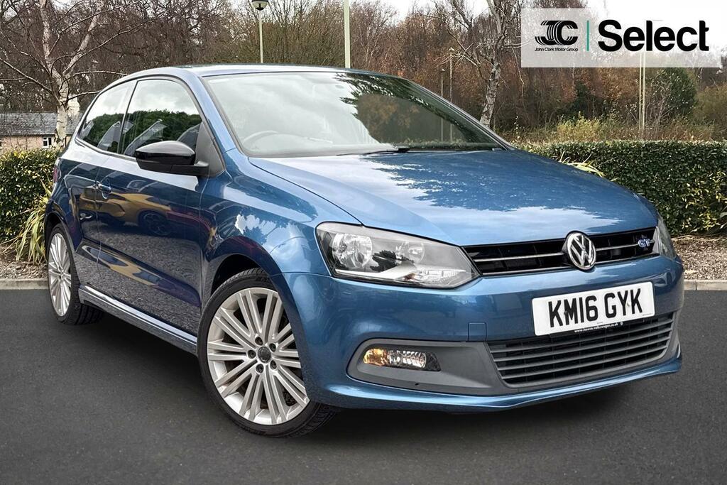 Volkswagen Polo 1.4 Tsi Bluemotion Tech Act Bluegt Hatchback P Blue