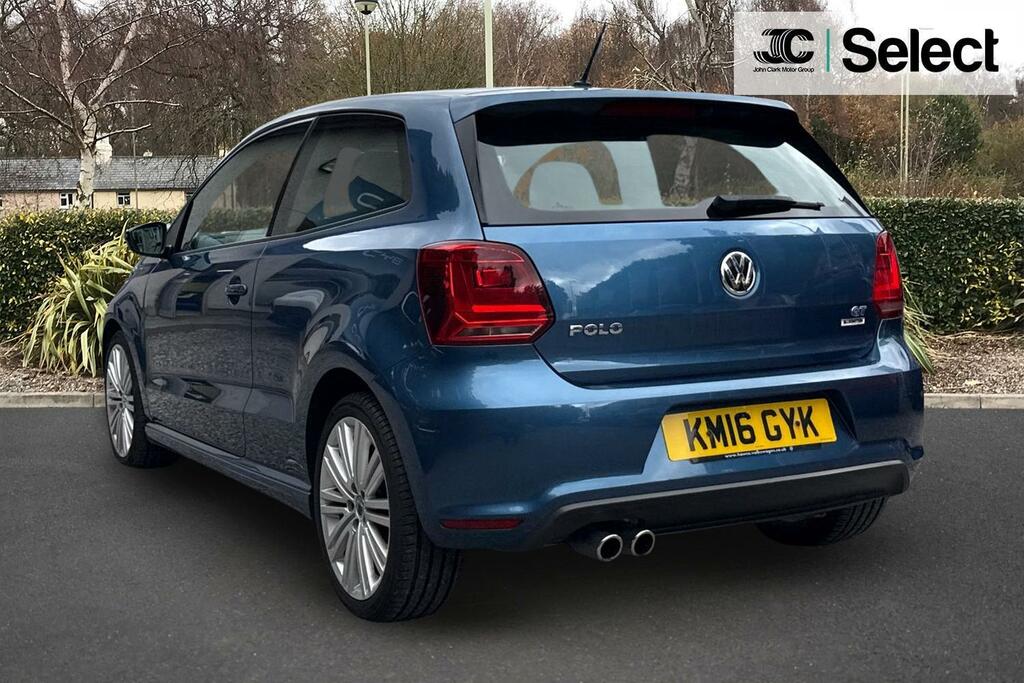 Volkswagen Polo 1.4 Tsi Bluemotion Tech Act Bluegt Hatchback P Blue #4